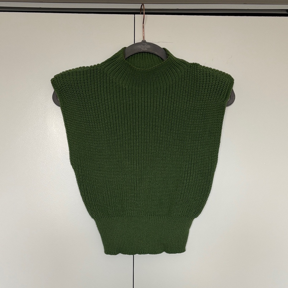 Cider Vibrant Green Knit Top